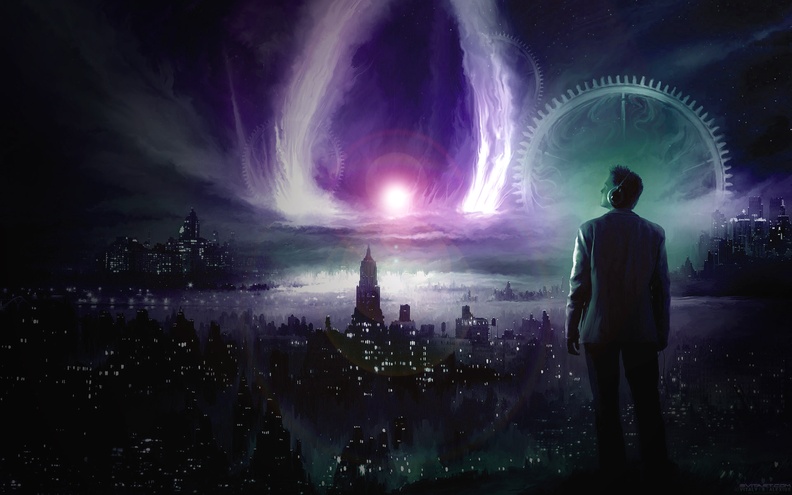 fantasy cityscapes science fiction widescreen desktop 1920x1200 hd-wallpaper-6704